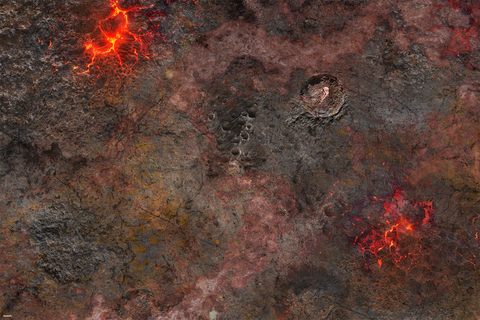 Terrain Crate - Hellscape Battle Mat 44"X60"