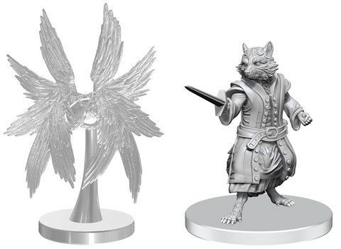 Pathfinder Battles Deep Cuts: Procyal (Raccoon Agathion) & Zoaem (Ring Archon)