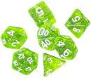 DCC RPG Dice Set - Greenstone Shard Dice