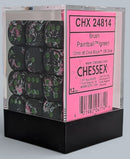 36 Brush Paintball/Green 12mm D6 Set - CHX24814