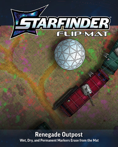 Starfinder Flip-Mat: Renegade Outpost