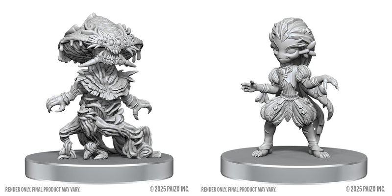 Pathfinder Battles Deep Cuts: Fungus Leshy and Seaweed Leshy