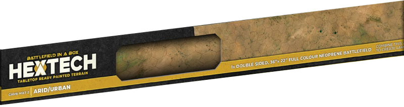 Battlefield in a Box: Hextech Game Mat V2 (Arid/Urban)