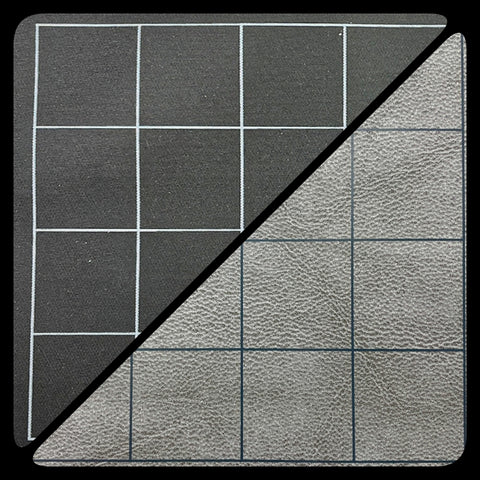 Chessex Battlemat 1" Reversible Black/Grey 26"x23.5" (66x60cm) CHX96480