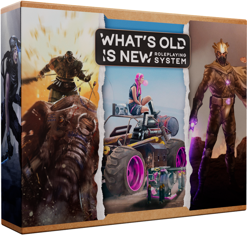 What's Old Is New Roleplaying System - Starter Box Set