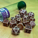 DCC RPG Dice Set - Wyrdling Sunbleached Bone Dice