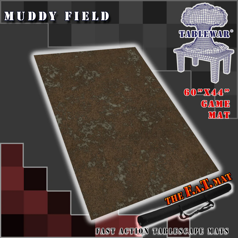 F.A.T. Mats - Muddy Field - 60" x 44"
