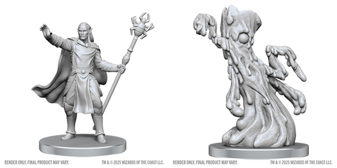 Nolzur's Marvelous Miniatures: Drow Mage & Yochlol