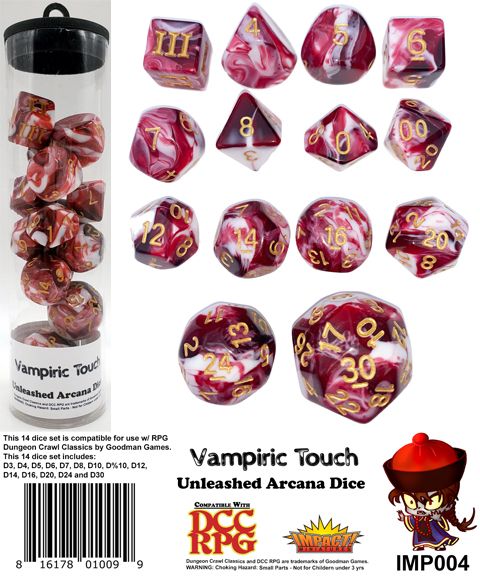Dungeon Crawl Classics Dice: Vampiric Touch