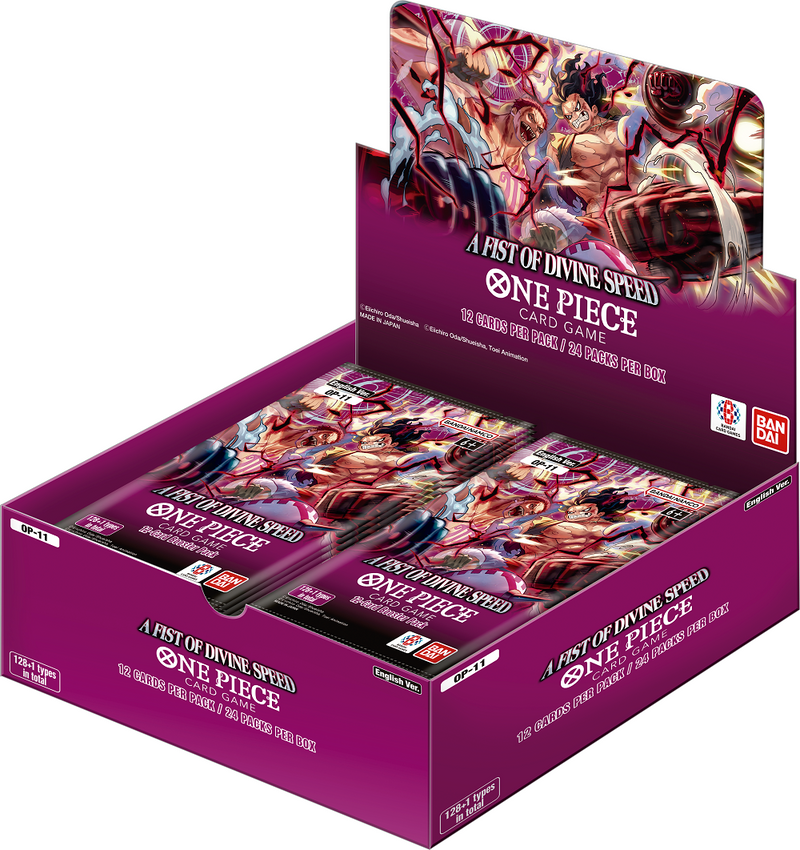 One Piece CG A Fist of Divine Speed Booster Box