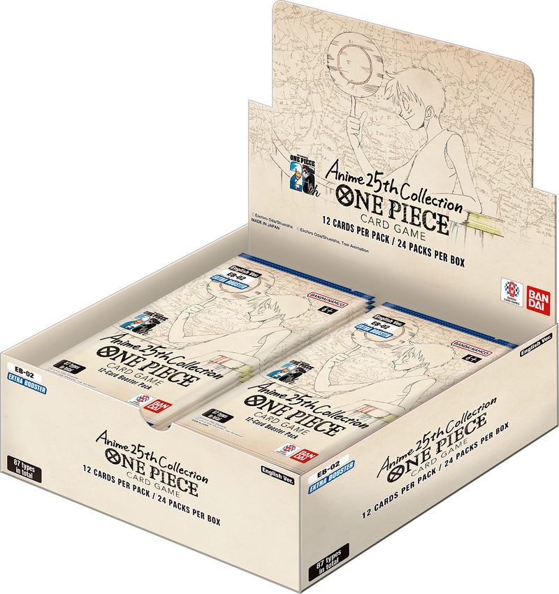 One Piece CG Anime 25th Collection (Extra Booster 2) Booster Box