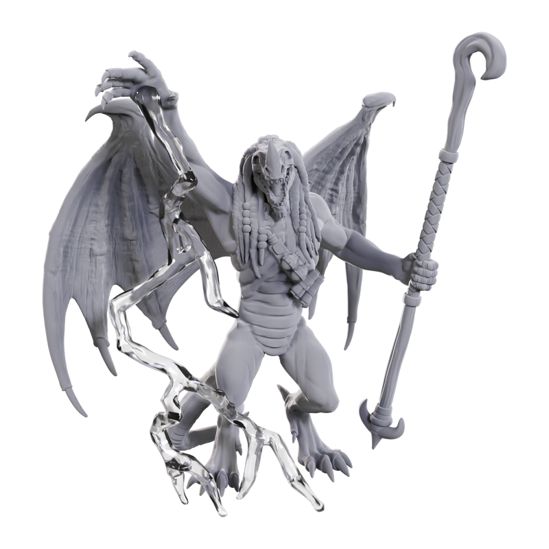 Nolzur's Marvelous Miniatures: Blue Abishai