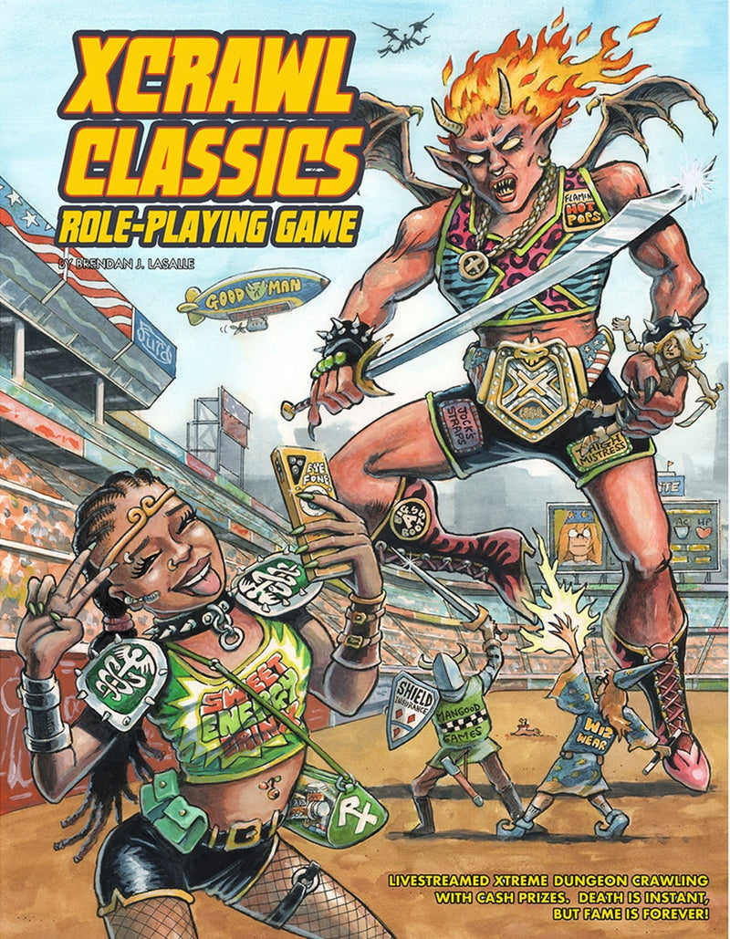 XCC RPG: Xcrawl Classics Core Rulebook Softcover