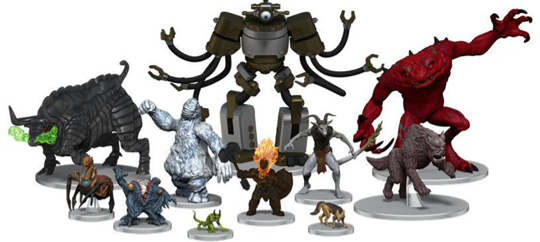 d&d miniatures booster box Icons of the Realms: Monster Menagerie Revisited Booster Box