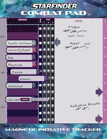 Starfinder 2E Combat Pad