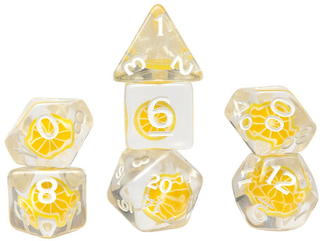 Sirius Dice - Dice Set - Fruit Slice - Lemon