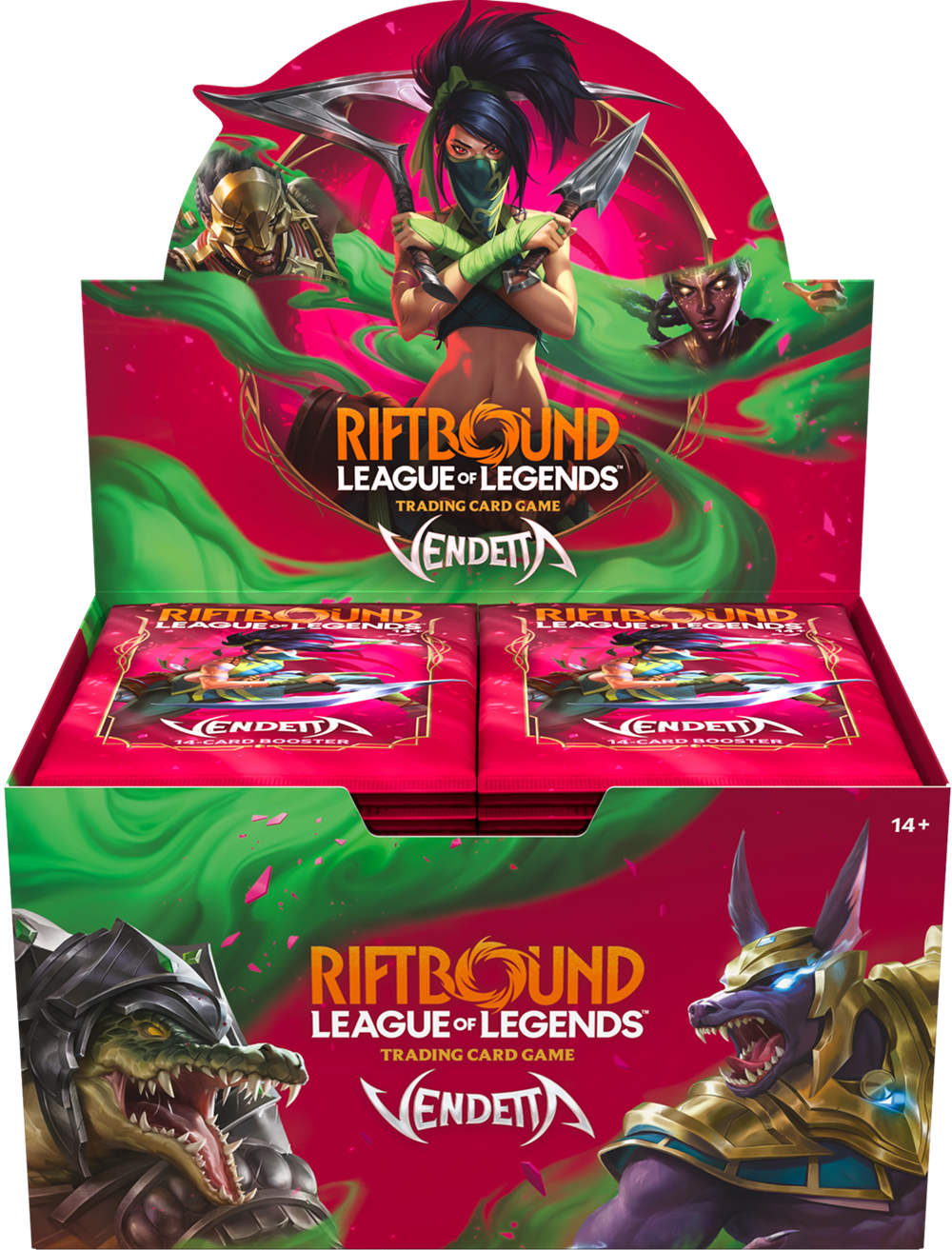 Riftbound League of Legends TCG Vendetta Booster Box Riftbound League of Legends TCG Vendetta Booster Box