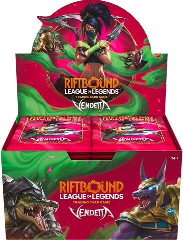 Riftbound League of Legends TCG Vendetta Booster Box