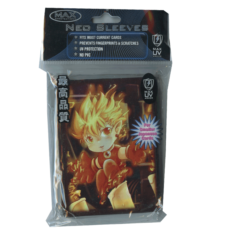 Neo Sleeves Small Card Foil - Fire Boy (50 Ct)