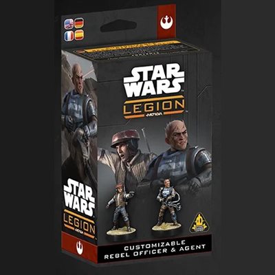 Star Wars: Legion - Customizable Rebel Officer & Agent