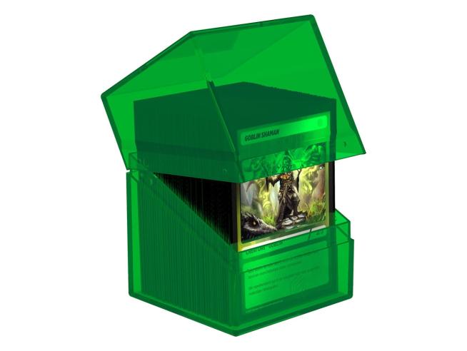 Ultimate Guard - Deck Case 100+ Boulder Clear - Emerald