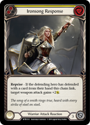 Ironsong Response (Yellow) [WTR133-C] Alpha Print Rainbow Foil