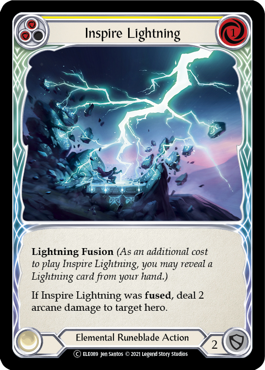 Inspire Lightning (Yellow) [U-ELE089] Unlimited Normal