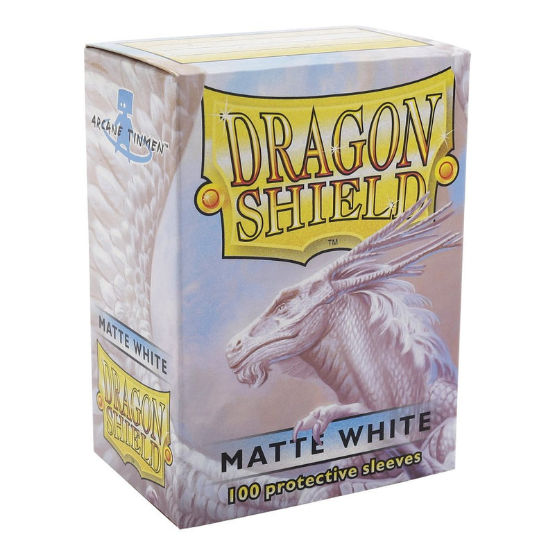 Dragon Shield Box of 100 in Matte White