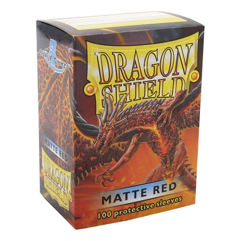 Dragon Shield Box of 100 in Matte Red