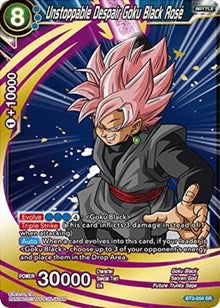 Unstoppable Despair Goku Black Rose [BT2-054]