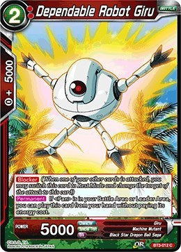 Dependable Robot Giru [BT3-012]