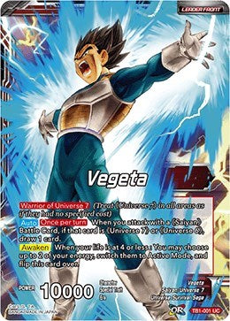 Vegeta // Saiyan Bond Vegeta [TB1-001]