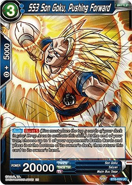 SS3 Son Goku, Pushing Forward [BT6-029]