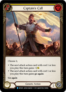 Captain's Call (Yellow) (Rainbow Foil) [MON261-RF] 1st Edition Rainbow Foil