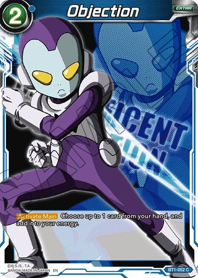 Objection [BT1-052]