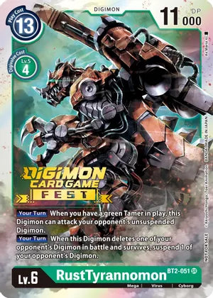 RustTyrannomon [BT2-051] [Game Fest 2022]
