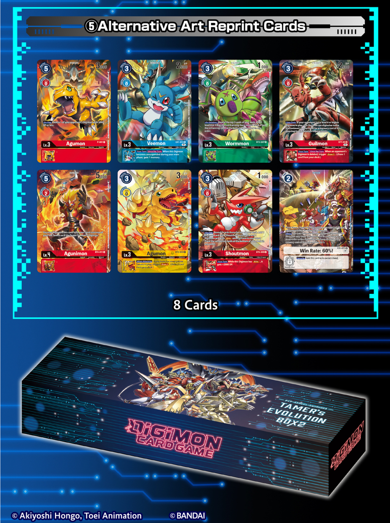 Digimon Card Game: Tamer's Evolution Box Vol. 2