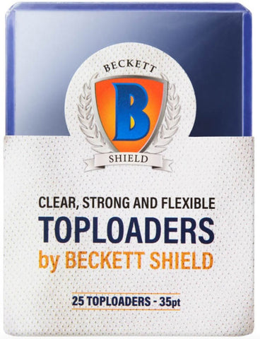 Beckett Toploaders 35pt - Pack of 25