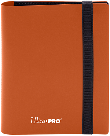 Eclipse 2-Pocket Pro-Binder -Pumpkin Orange