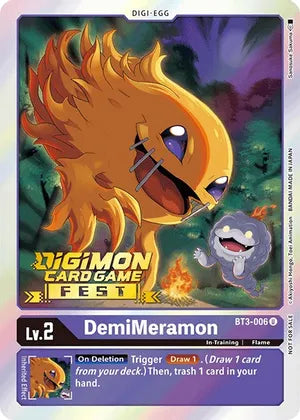 DemiMeramon [BT3-006] [Game Fest 2022]