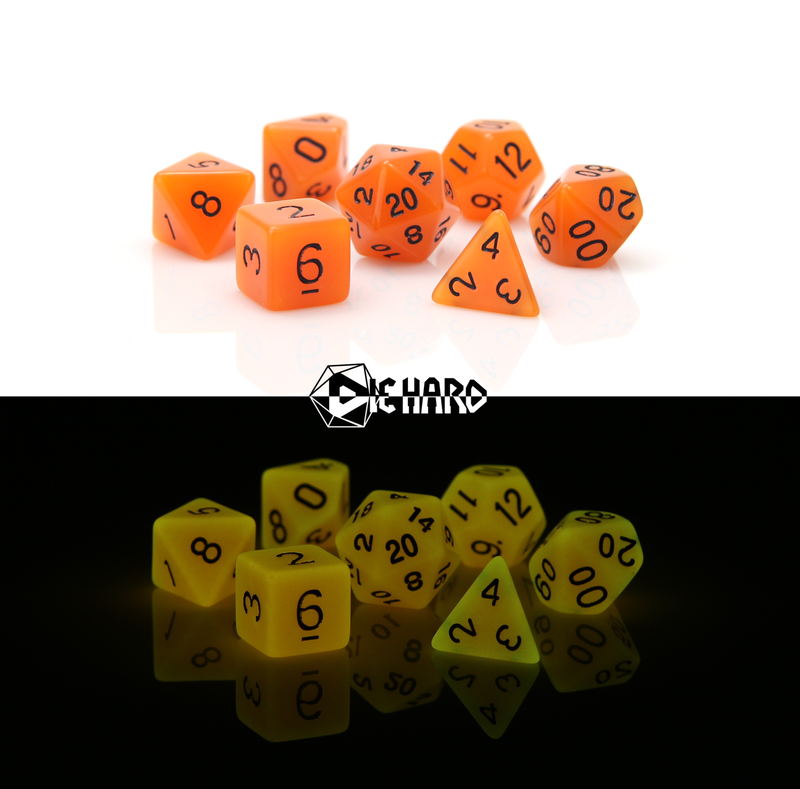 RPG Set - Glow-in-the-Dark Orange