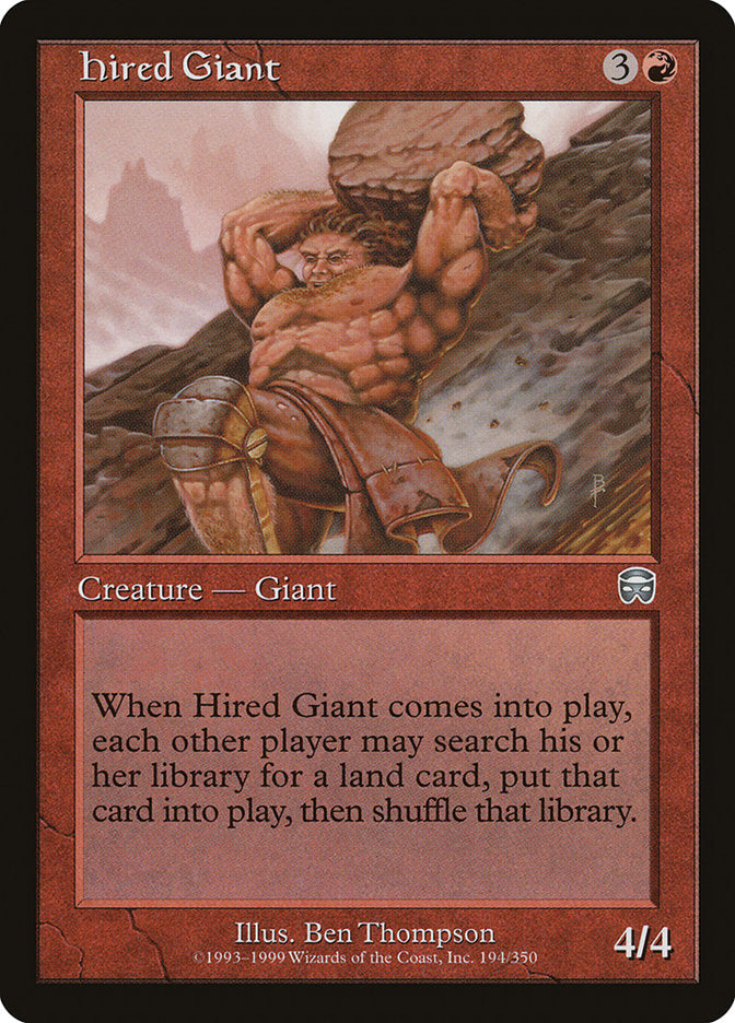 Hired Giant [Mercadian Masques]