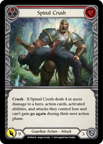 Spinal Crush [WTR044-M] Alpha Print Rainbow Foil