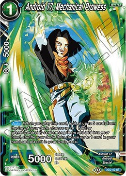 Android 17, Mechanical Prowess [XD2-02]