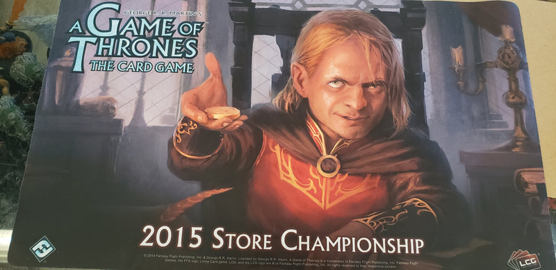 Game of Thrones Card Game 2015 Store Championship Playmat