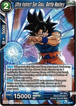 Ultra Instinct Son Goku, Battle Mastery [BT9-026]