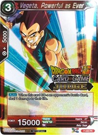 Vegeta, Powerful as Ever (P-030) [Judge Promotion Cards]