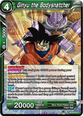 Ginyu the Bodysnatcher [BT10-077]