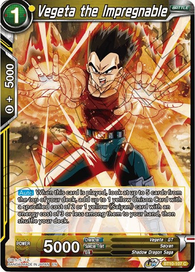 Vegeta the Impregnable [BT10-107]