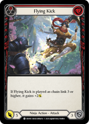 Flying Kick (Red) [CRU063] 1st Edition Rainbow Foil